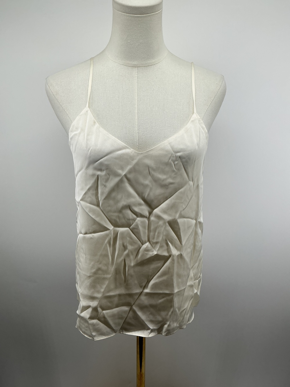 Washable Stretch Silk V-Neck Cami